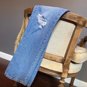 Zara Distressed Denim